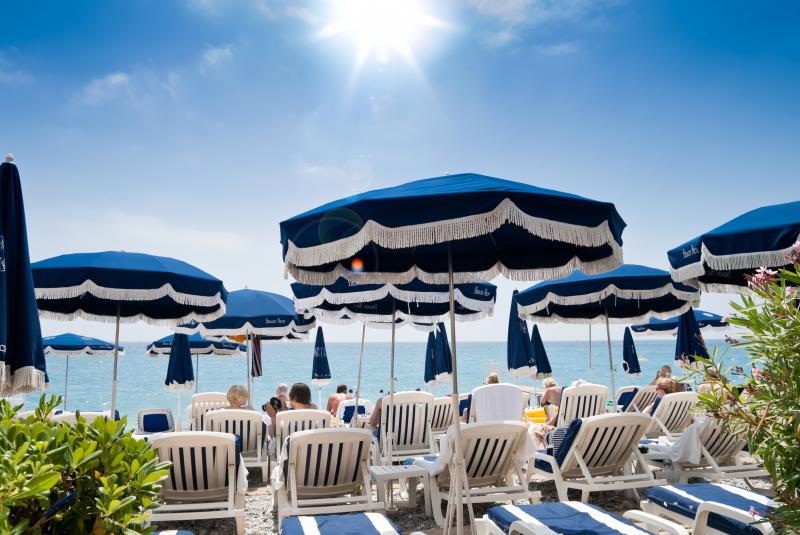 Best Western Hotel Lakmi Nizza  - Privatstrand